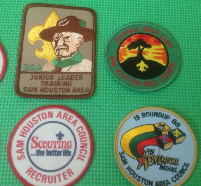 Sam Houston Area Council Boy Scout Patch Collection eBay