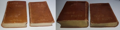HUTTE: Des Ingenieurs Taschenbuch I & II 2 SIGNED 1905 German Engineering BOOKS - Picture 3 of 23