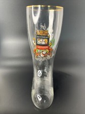 1978 Mich Konnen Alle Uberholen Glass Boot German Beer Stein .51 Animation 7.75”