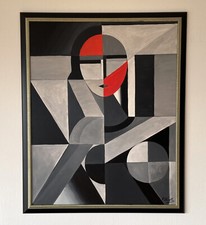 Frau mit rotem Gesicht, Konstruktivismus, Sammlungsauflösung, Pfalz, Weinstrasse