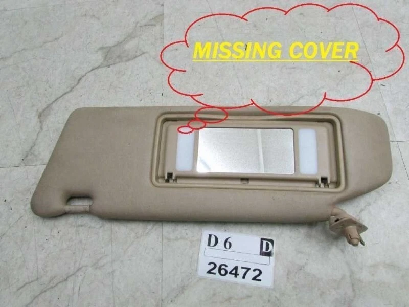 Parasol conductor S420 1996 Mercedes Benz lado izquierdo aleta delantero espejo OEM Foto 4 de 4