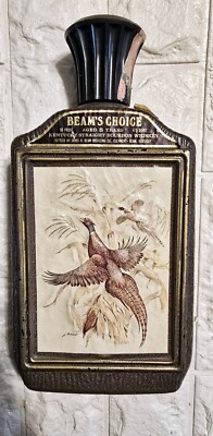 Ring Neck Pheasant Decanter by Jim Beam 1974