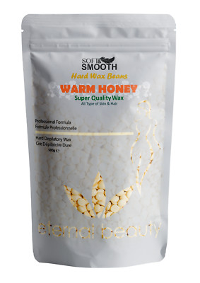 Soft & Smooth Creme Hartwachs Bohnen 500g, Profi Enthaarungswachs von EB