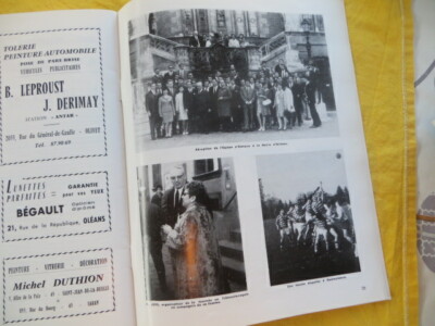 Rugby Club Orléanais – Programme Saison 1969/1970 – Vintage Rugby
