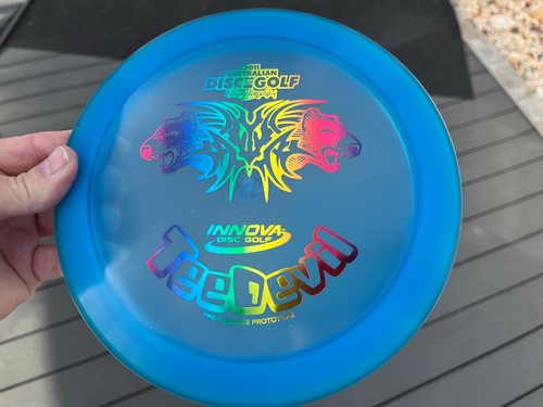 Champion Teedevil Prototype First Run (Pre-Release) Disc Golf Innova New #2624 - Picture 7 of 11
