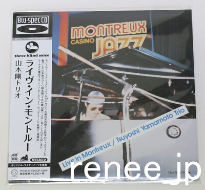 Tsuyoshi Yamamoto &frasl; Live In Montreux JAPAN Blu-spec CD Mini LP Three Blind  Mice | eBay