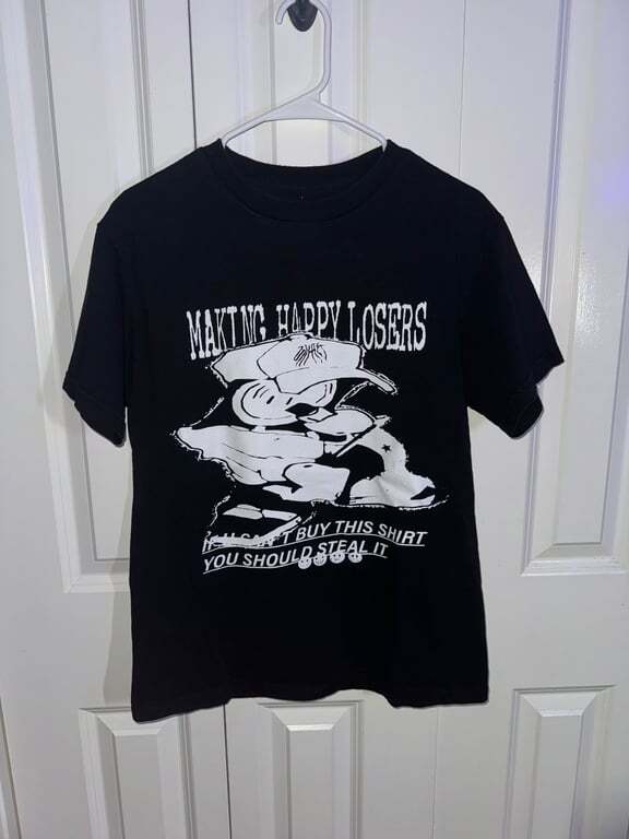 Night Lovell 'Where is Night Lovell' 2022 Tour Graphic Black T