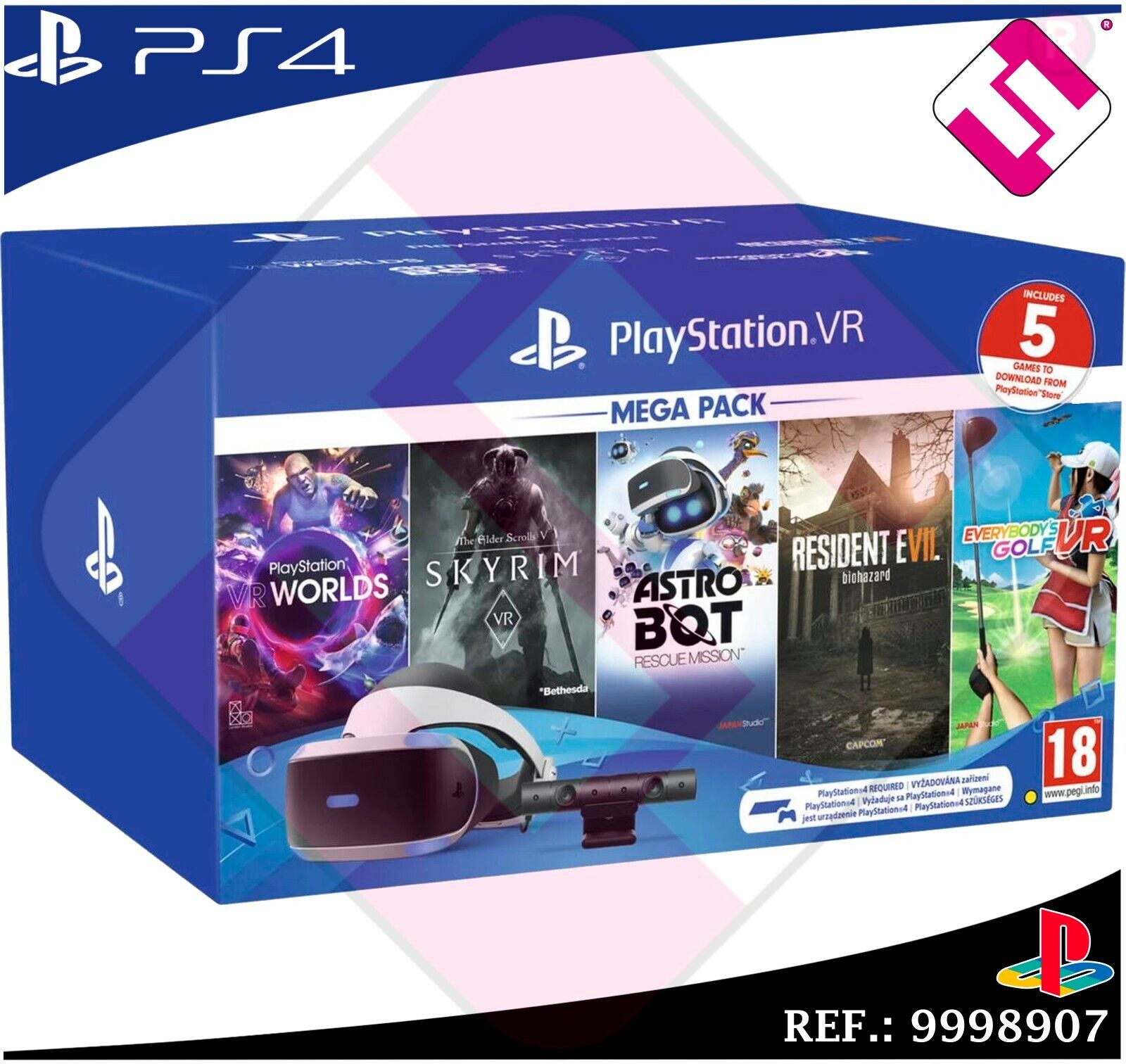 PlayStation VR MEGA PACK From Japan