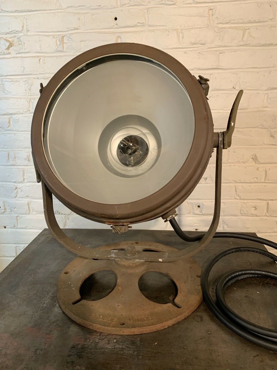 Searchlight - Spotlight: Crouse Hinds ADR 12 WWII era Nautical