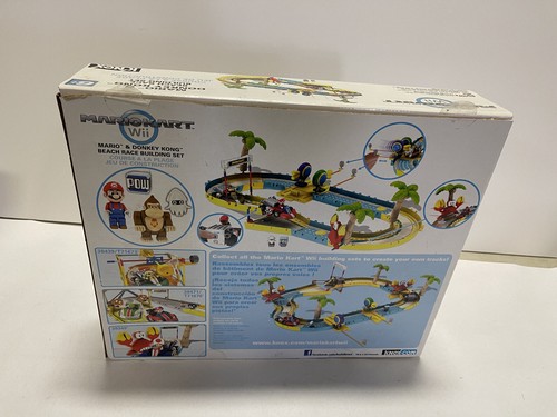 Knex Nintendo WII Mario Kart Mario & Donkey Kong Beach Race Building Set New - Picture 2 of 2