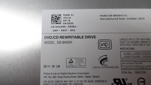 Dell Latitude E5520 - CD/DVD±RW Internal Optical Drive - 041G50 - Tested - Picture 3 of 3