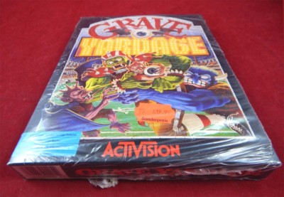 PC DOS: Grave Yardage - Activision 1989  *Neu*