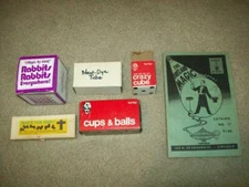 vtg MAGIC TRICKS & IRELAND MAGIC CATALOG Rabbits Everywhere Crazy Cube BALLS  