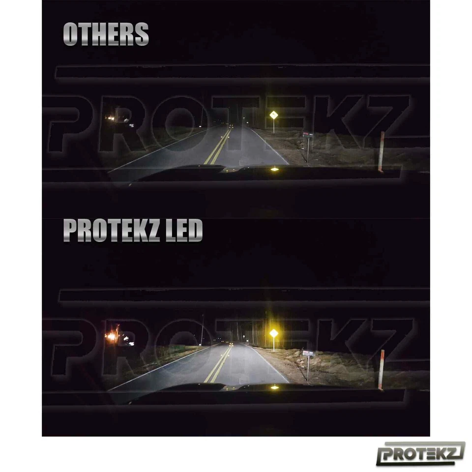 Kit de luces antiniebla LED Protekz H3 6000K bombillas para Lexus SC430 2002-2010 Foto 3 de 4