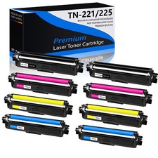 8PK TN221 TN225 BK C Y M Toner for Brother HL-3152CDW HL-3142CW HL-3150CDW