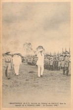 B585 Arrival of General Charles de Gaulle in Brazzaville on October 24, 1940