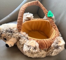 Unipak 8" Sloth Plush Easter Basket with Tree Bark Handle and Leaf