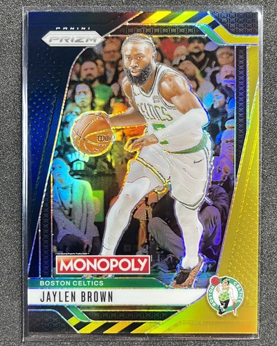 2024-25 Panini Prizm Monopoly JAYLEN BROWN Black Gold (3/5) Boston Celtics