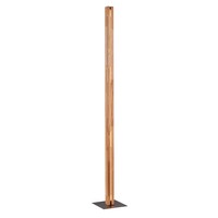 Led Stehlampe Stehleuchte Touch Dimmer 150Cm 3000K Modern Holz Metall Wohnzimmer