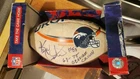Denver Broncos Autographed Football Orange Crush #53 KEN CRITER