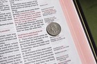 KJV, Thompson Chain-Reference Bible, Large Print, Genuine Leather, Cowhide, 9780310459187