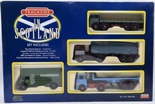 LLEDO Trackside, 1:76 scale, TS1004 - TRACKSIDE IN SCOTLAND 4-Vehicle SET  Boxed
