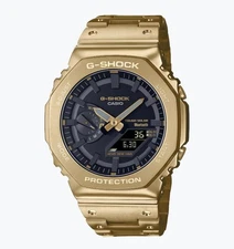 G-SHOCK GM-B2100GD-9A Gold Metal Watch Premium Octagon Limited Edition Hot Sale