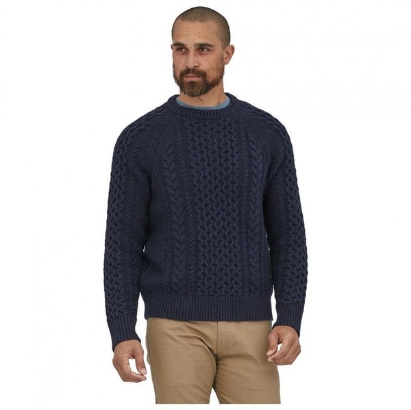 Men Patagonia Sweater Navy Nylon 36 / S / 44