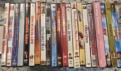 DVD Lot of 23 Comedy Movies, Some Sealed