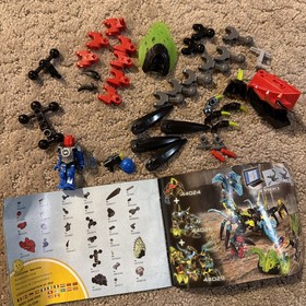 LEGO HERO Factory Brain Attack 44024 Tunneler Beast vs Surge 