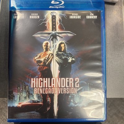 Highlander 2 The Quickening Renegade Version Director s Cut Blu-ray Sean Connery