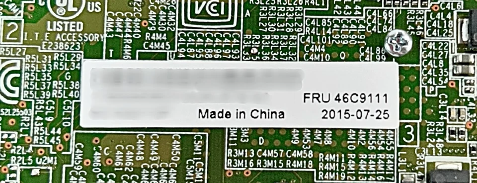 IBM System X M5210 12GBps SAS, SATA RAID 5 Controller 46C9111 PCI-e 3.0 - Tested - Image 3 of 4