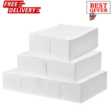 IKEA SKUBB Custodia Sottoletto Armadio Vestiti Organizzatore Biancheria da Letto con Zip