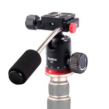 Tripod Ball Head Pan Head Camera Mount with Quick Release Shoe Plate and Hand...