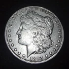 1893-O Morgan Silver Dollar - Choice VF+ details key from the New Orleans mint
