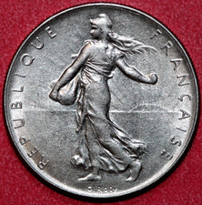 France  1962  Franc  The Seed Sower  -   Foreign Coin  24mm