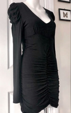 ACASTA Designer Russian S*E*X*Y & Elegant Little Black Dress, Size: Medium, HNG1