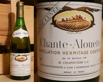 Chante Alouette - Grande Cuvee - M. Chapoutier - Hermitage/Rhone !!!!!!