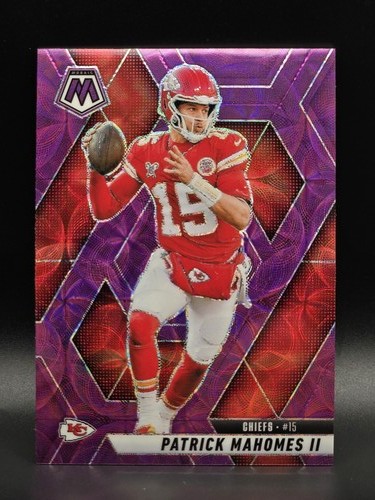 2025 Panini Mosaic #200 Patrick Mahomes II Purple Scope