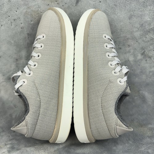 Allbirds Zapatos Mujer Talla 9 Gris Lana Pipers Cómodo Correr Tenis Ripstop - Imagen 6 de 11