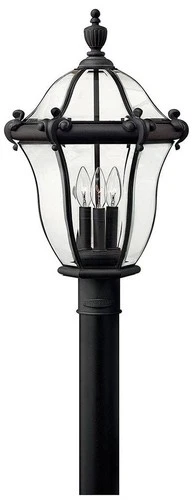 Hinkley San Clemente 23" High Black Outdoor Post Light - Picture 1 of 5