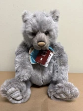 Charlie Bears Mr Fisher 2024 Plush Teddy Bear Collectible 21" Stuffed Animal