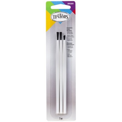 Testors Pinsel 3/Pkg - 2 breit & 1 fein - T8704