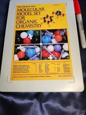 INCOMPLETE Molecular Model Set for General and Organic Chemistry, 1984 FOR PARTS