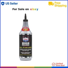 High Mileage Oil Stabilizer 1 Quart Petroleum Additive for Cars Trucks Boats