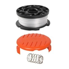 Cover Cap+Spool Line Top For Black & Decker Spare String Trimmer Strimmer