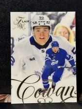 2025-26 Fleer Flair Easton Cowan RC Rookie #198