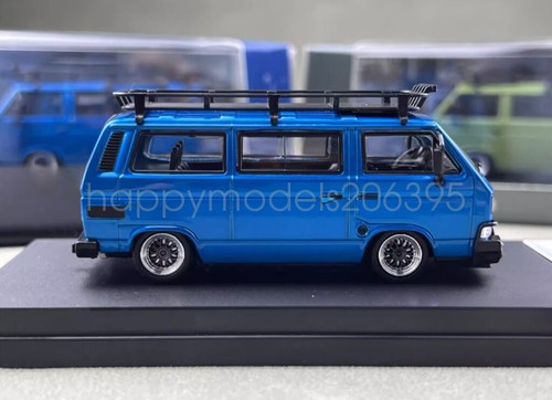 Mortal Escala 1:64 Azul T3 Multi Van Cámper Deportes Diecast Metal Colección de Coches - Imagen 20 de 24