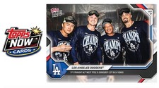 2026 Topps Now MLB #685 Los Angeles Dodgers Clinch NL West - PRESALE