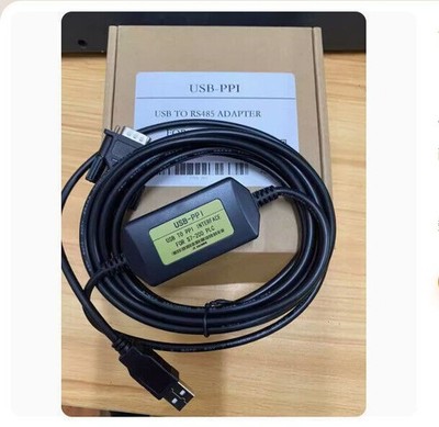 For Siemens PLC Programming Cable S7-200CN Download Cable USB-PPI Black Line &&